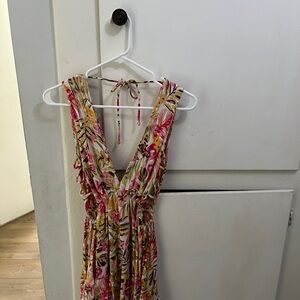 Rip Curl Multicolor Backless Dress